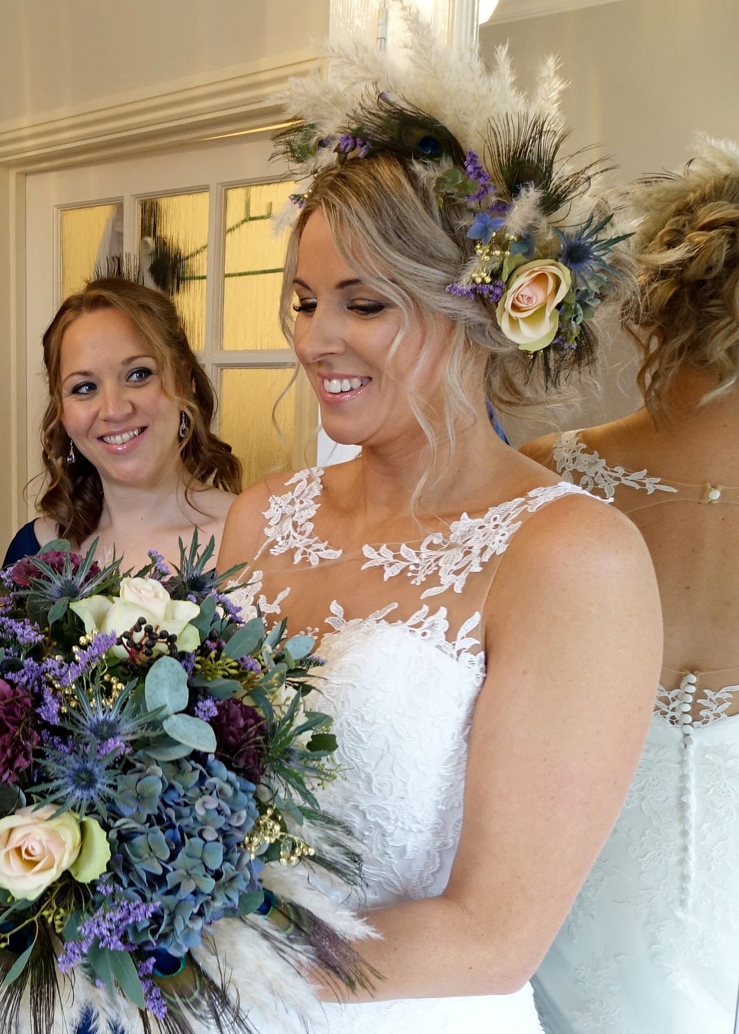 DSC00628 Bride and bridesmaids
