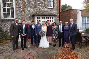 Findon manor wedding